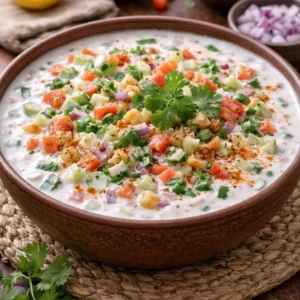mixed veg raita